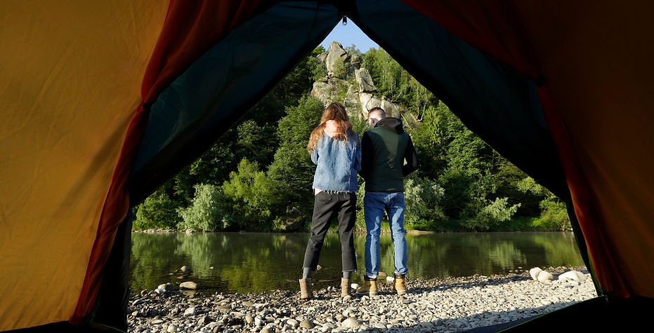 Camping en la naturaleza